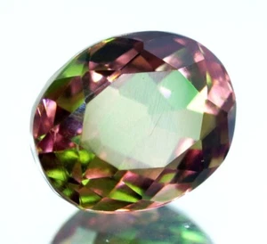 Natural 28 Ct Color Changing Andalusite Certified Oval Cut Loose Gemstone - Picture 1 of 7