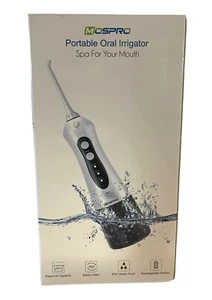 MOSPRO Water Flosser Professional Cordless Portable Travel Oral Spa Irrigator - Picture 1 of 8