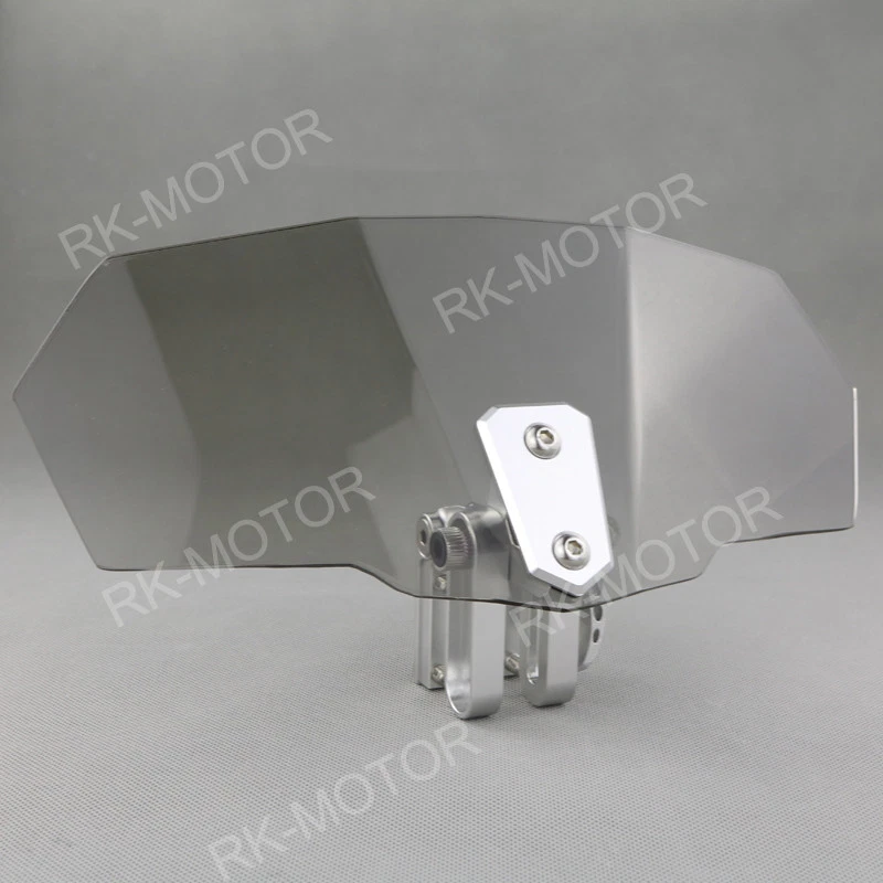 Alerón alto gris claro con clip para parabrisas apto para BMW R1150GS Adv Foto 1 de 4