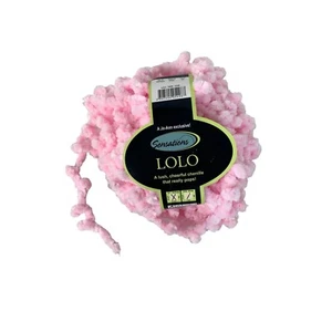 Jo-Ann Sensations Lolo Bumpy filato di ciniglia rosa poliestere AT438 - Foto 1 di 4