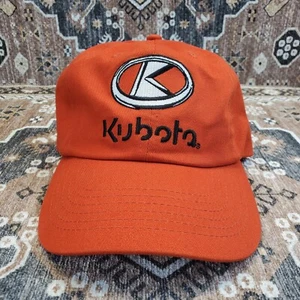 Kubota K-Products Kopfbedeckung Herren orange Hut verstellbar Outdoor Workwear - Bild 1 von 10