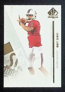 2013 Matt Scott SP Authentic Canvas Rookie - Arizona Wildcats - Picture 1 of 2