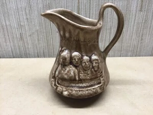 VTG Mount Rushmore Black Hills South Dakota Ceramic Pitcher - Picture 1 of 8