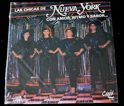 LAS CHICAS NE NUEVA YORK - CON AMOR, RITMO Y SABOR - CAIMAN CLP 9018- SEALED LP Foto 1 de 4
