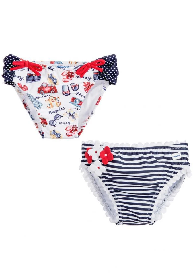 -50% Mayoral Badehöschen Gr. 74/9 Monate~2-er Pack~NP 30 €~NEW - Bild 1 von 1