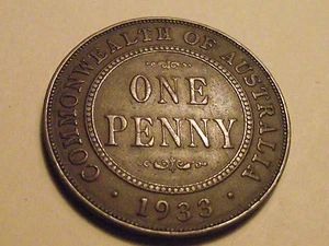 #2116 Australie ; 1 Penny 1933 - Photo 1/2