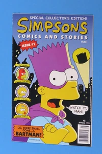 Simpsons Comics & Stories #1 1993 Ashcan Promotional 1st Comic App Simpsons NM - Picture 1 of 4