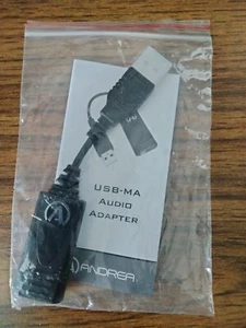 Andrea Communications USB-MA Premium External USB Microphone Adapter - Bild 1 von 3