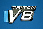 V8 Triton Emblem Brand New Oem Ford F-250-350-450-550 99-04 #F81z-16720-Az