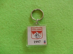 Vintage 1997 - Sydney Swans Football Club AFL Keyring & Fixture - Picture 1 of 2