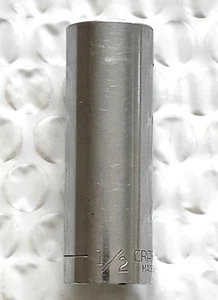 CRAFTSMAN TOOLS USA G43589, 1/4" DRIVE, 1/2" SOCKET, 2" DEEP/HIGH, 6 POINT. - Bild 1 von 11