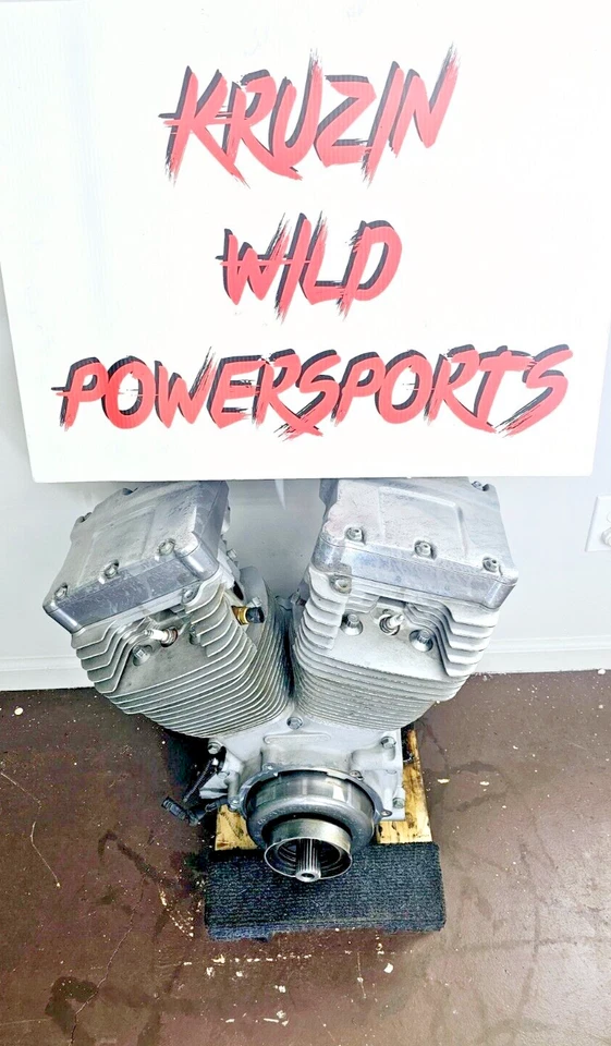 2008 Harley Dyna Super Glide 88CI 1450 Twin Cam A двигатель ВИДЕО НИЗКИЕ МИЛИ - Изображение 1 из 4