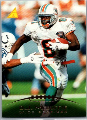 #139 O.J. McDuffie Miami Dolphins 1995 Pinnacle - Image 1 of 2