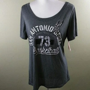 Official NBA San Antonio Spurs Ladies T-shirt - XL - NWT - Picture 1 of 5