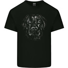 Monchrome Labrador Dog Mens Cotton T-Shirt Tee Top