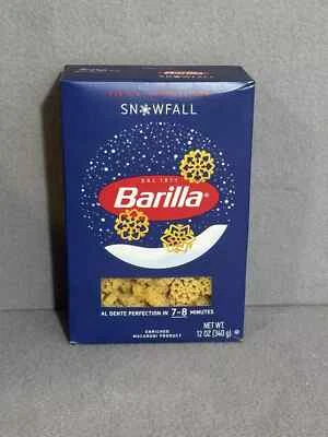 New Barilla Snowflake Pasta Limited Edition Christmas Holiday Party Craft Charm - Image 1 of 2