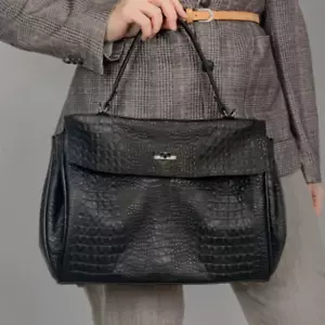 Bolso de mano de cuero genuino para mujer Bolso de hombro de lujo como Rodeo Bolso de cocodrilo - Imagen 1 de 13