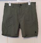 Quiksilver Mens In and Out Of The Water Amphibian Shorts Size 34. Green. EUC