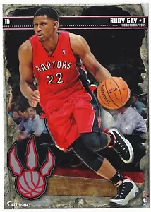 RUDY GAY TORONTO RAPTORS FATHEAD INTERCAMBIABLES RAPTORS UCONN HUSKIES 2013-14 #16 - Imagen 1 de 7