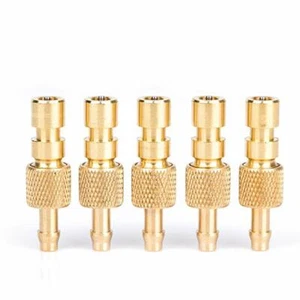 10 Pc Brass Rodent Rat Mice water Nipples - Picture 1 of 4