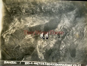 *100th BG- WWII Aerial Bombing MISSION #100 photo- MARQUENVILLE 4/20/44* -2 - Picture 1 of 2