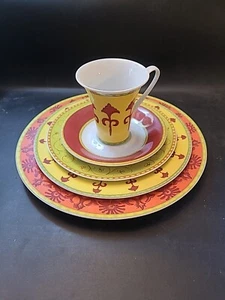 Versace Inspired, Rare Rosenthal China Place Setting In Bokhara. 5 pieces - Picture 1 of 15