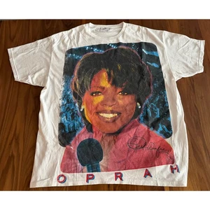 2023 Backstock Co - Oprah Winfrey Big Print Double Sided 90s Style Band Tee XXL - Bild 1 von 4
