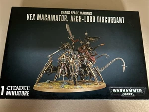 Warhammer Chaos space Marines Vex Machinator - Foto 1 di 1