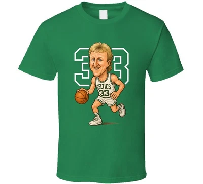 Camiseta de baloncesto Larry Bird 33 Boston Foto 1 de 2
