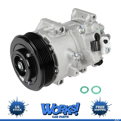 A/C  AC Compressor w/Clutch 2011 2012-2016 For Scion tC 2.5L Foto 1 de 4