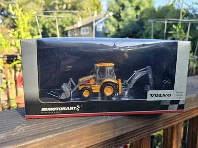 NEW Motorart 13033 Volvo BL71 Backhoe Loader - Die-Cast 1/50 - Image 1 of 4