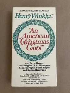 An American Christmas Carol - VHS - 1979 - Henry Winkler - Vestron Video - X1 - Picture 1 of 7
