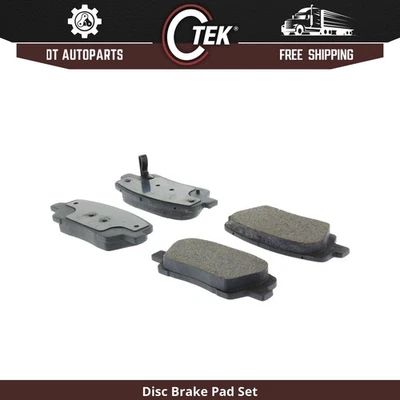 Para Hyundai Santa Fe Sport 2017-2018 | Pastillas de freno de disco traseras centradas | Cerámica Foto 1 de 3