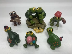 Freddie B Turtle Aviva Enterprise Vintage 70er Jahre Konvolut 6 Figuren LESEN - Bild 1 von 11