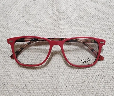 Ray Ban RB7119 5714 Bordeaux Havana Eyeglasses Frame 53-17-145 - image 1 of 4
