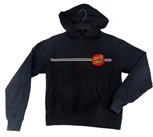 Santa Cruz Gray Hoodie - Red Dot Logo - Skateboarding Sweatshirt - Size S - Flaw - Bild 1 von 10