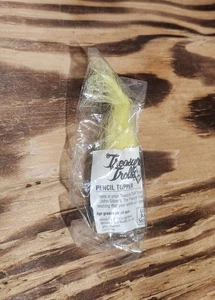 Vintage 1992 Long John Silvers Treasure Troll Fast Food Spielzeug gelbe Haare Stift Topper - Bild 1 von 2
