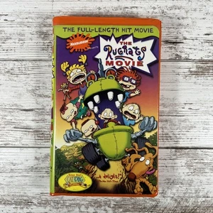 The Rugrats Movie (VHS, 1999) Clamshell Orange Tape Nickelodeon - Picture 1 of 4