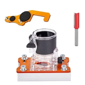 Woodworking Trimmers Routers Clear Plastic Base Hand Tool Protective Cover - Picture 1 of 8