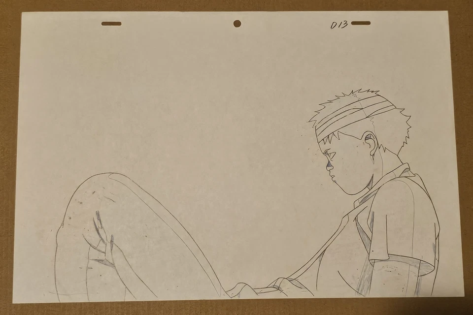 Katsuhiro Ôtomo Akira Anime 1988 Original Production Cel Douga Sketch  - Image 1 of 1