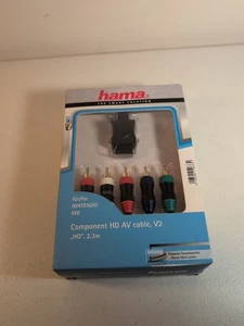 Hama Nintendo Wii Component HD Audio Video AV Cable TESTED AND WORKING - Picture 1 of 3