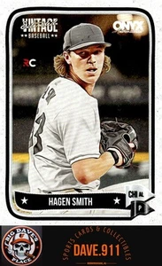 Hagen Smith 2024 Onyx Vintage Extended #OVHASM Chicago White Sox - Picture 1 of 2