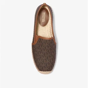 Espadrillas slip-on logo firmato Michael Kors - prezzo di fabbrica - 💯 originale - Foto 1 di 8
