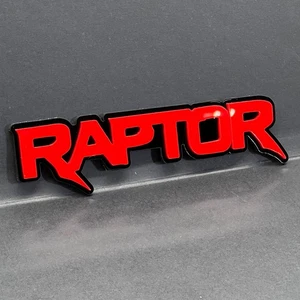 Emblema acrílico Raptor 3D - guardabarros multicolor e insignia de maletero para vehículos Ford - Imagen 1 de 11