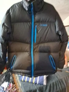 Columbia Omni Shield Hooded Coat Boys Large (14/16) Blue - Picture 1 of 1