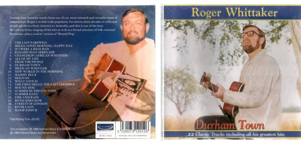 Roger Whittaker - Durham Town (CD 1999) - Image 1 of 1