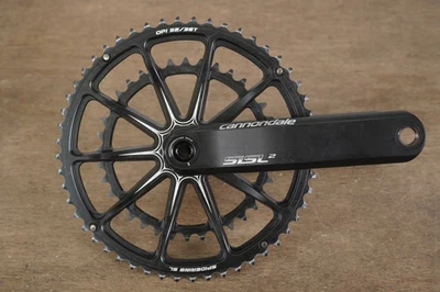 172.5mm 52/36T BB30 Cannondale SiSL2 Spidering Hollowgram Road Crankset - Image 1 of 4