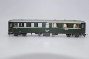 BEMO DC HOm 3261 118  RhB  1618 Personenwagen 1/2. Kl. Stahlwagen--3.6.-- - Bild 1 von 2