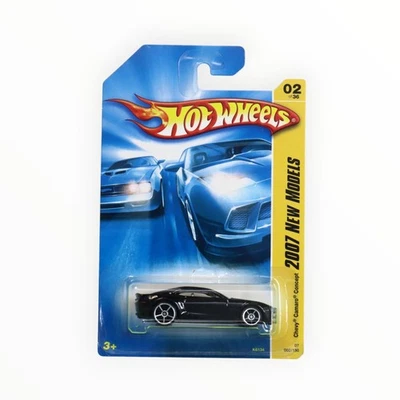 Hot Wheels Chevy Camaro Concept 2/180 - Black - 2007 Mainline A - Image 1 of 3