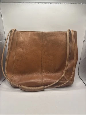 Hobo International Brown LEATHER purse VINTAGE Double Strap READ - Image 1 of 4